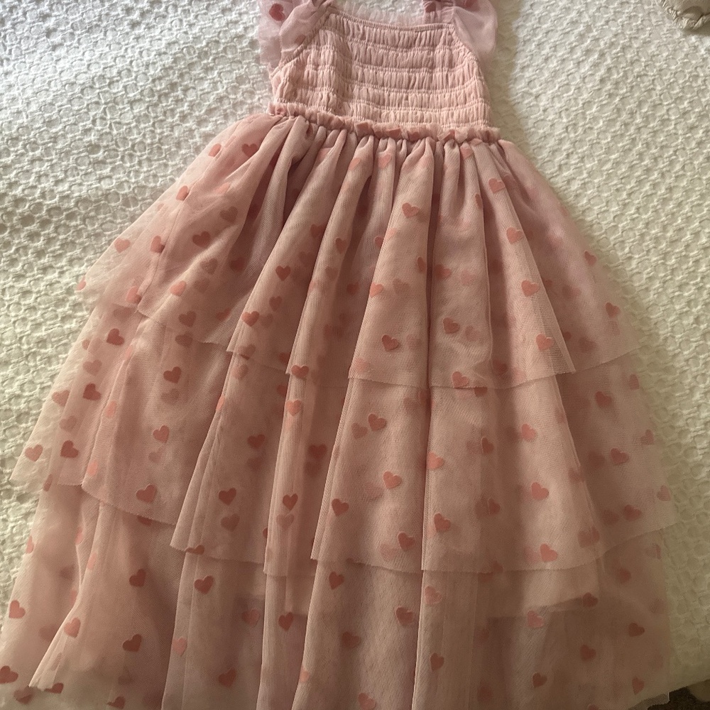Heart tulle dress